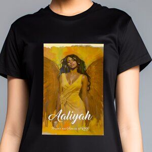 Aaliyah Princess of R&B Baby Girl T-Shirt